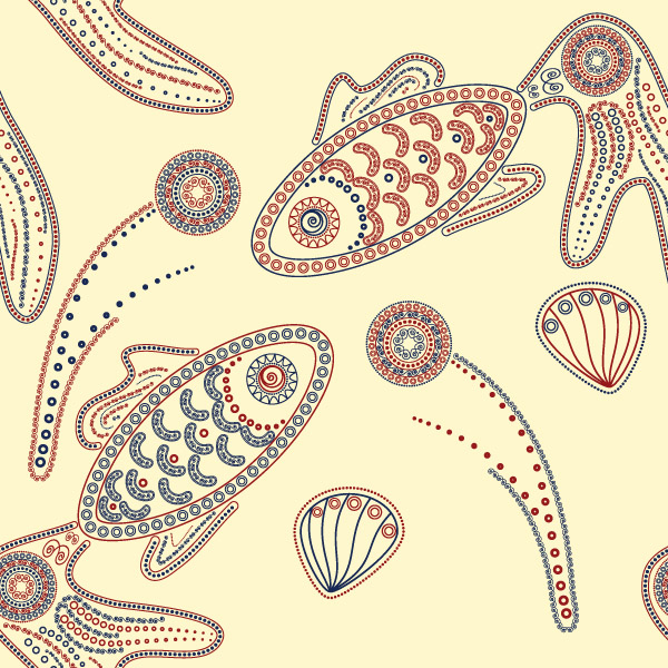 free vector Special kind of animal design pattern vector 3